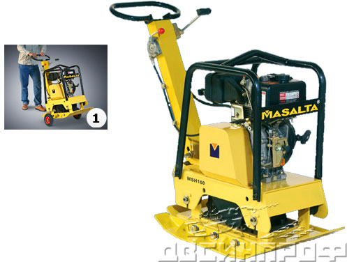 MSH160-4 Виброплита реверсивная MSH160-4 Masalta